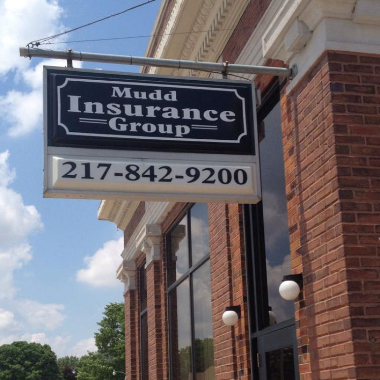 MUDD Insurance Group Office Sign